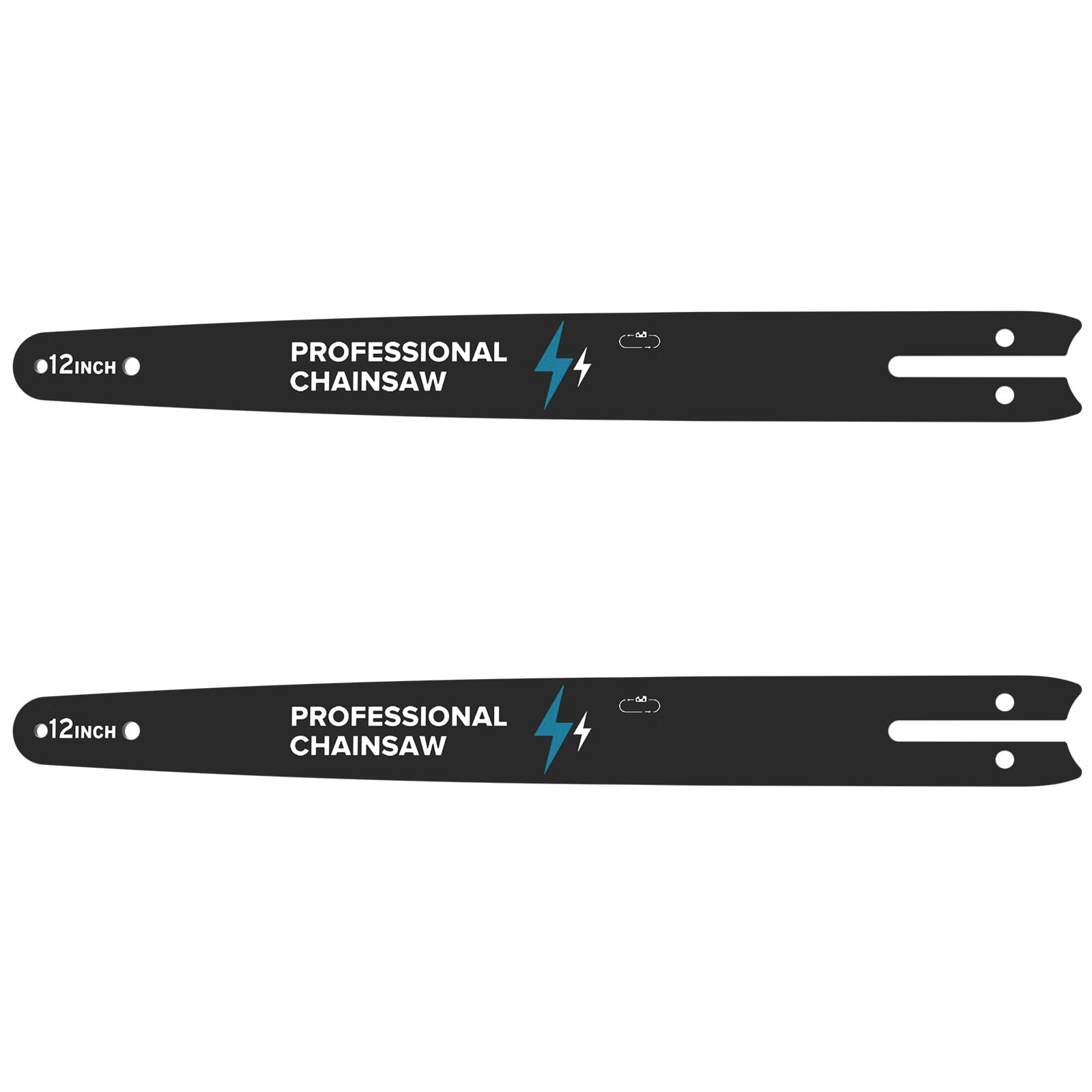 2 barras de guía para motosierra de 12 pulgadas (30,48 cm), paso 1/4, compatible con RINOXAR PowerCut X13
