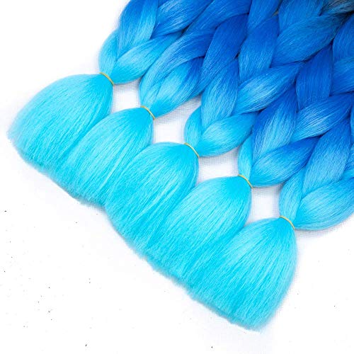 image for Angels Beauty Ombre Kanekalon Braiding Hair 5 Pack Ombre Jumbo Braidin