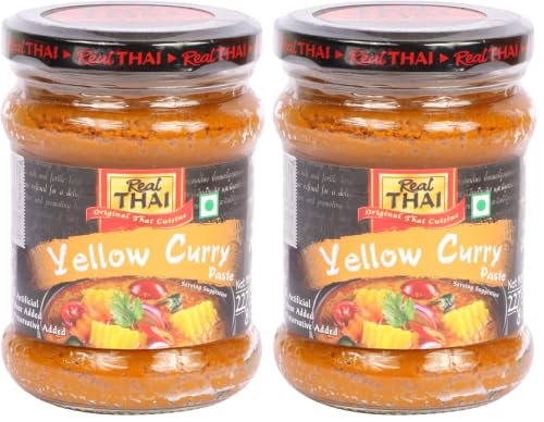 Image of Real Thai Yellow Curry Paste 227gm (Pack of 2)