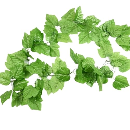 Artificial Ivy Leaf Plants Vine Hanging Garland Faux Pothos Vines