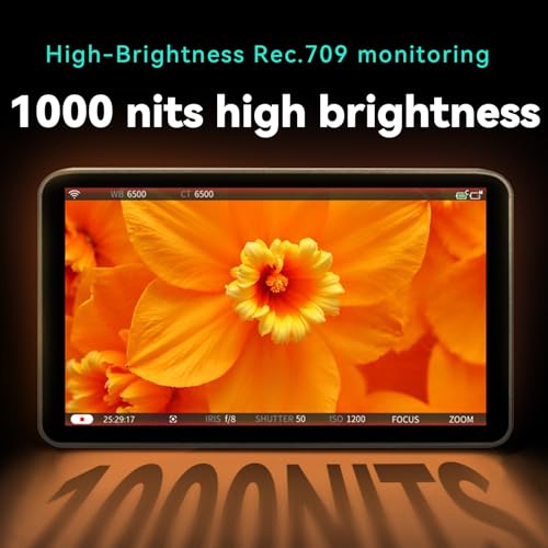 Image of Portkeys LH7P 7'' Camera Monitor Wireless Control for FX3 /FX30 /ZV-1 /ZV-E10 /A1 /A9II /A7SIII /A7CII /RX10 /A7MIV /A7RIV /A7RV /RX0 /A7MIII, R5 /6(Mark II) /7 /8, Z8 /Z9, BS1H /BGH1, BMPCC 4K /6K(Pro), BS1H /BGH1