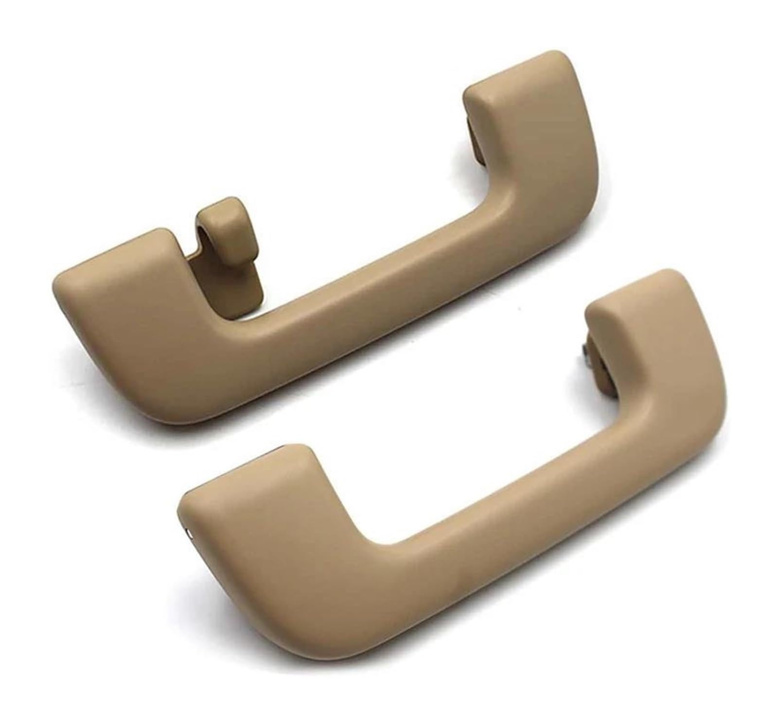 FANGZIQQ Interior Front Rear Roof Door Handle for Toyota for Corolla for Camry for Yaris for Vios for Highlander for RAV4 Car Inner Door Handle(Beige a Pair)
