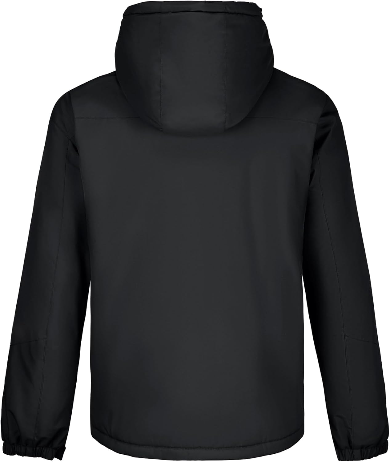 CAMELSPORTS Mens Winter Jacket Waterproof Warm Snow Ski Jackets Faux Fur Fleece Rain Coats with Removable Hood - Image 2