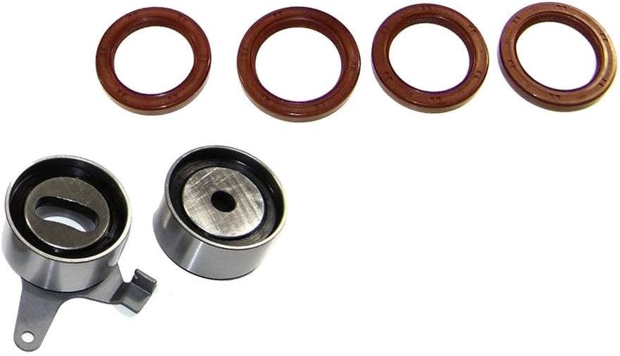 DNJ TBK490WP Timing Belt Kit with Water Pump for 1994-2005 Kia, Mazda Miata, MX-3, Protege 1.6L-1.8L L4 16V DOHC 1597cc