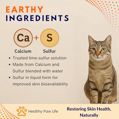 Classic's Lime Sulfur Dip - Pet Care for Itchy and Dry Skin - Xtra Strength Formula - Safe Solution for Dog, Cat, Puppy, Kitten, Horse (16 fl oz)