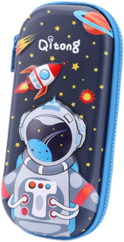 ジャング 文具ケース ペンケース 子供の筆袋 小学生 幼稚園 鉛筆箱 黒い宇宙飛行士 大容量 69 Off アニメ 文具箱 アイデア 多機能 防水