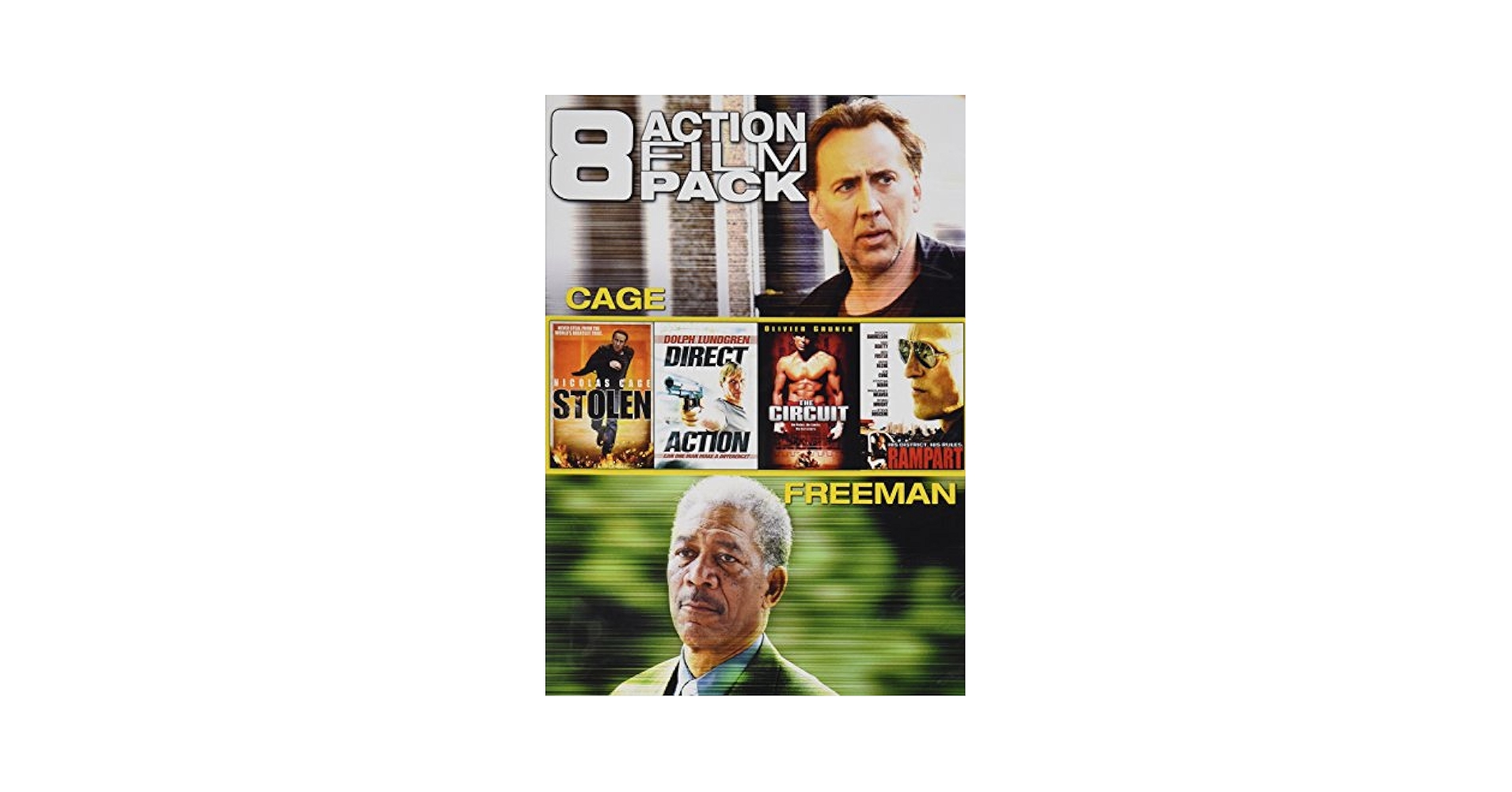 Amazon.com: 8 Action Film Pack (Stolen / Direct Action / The