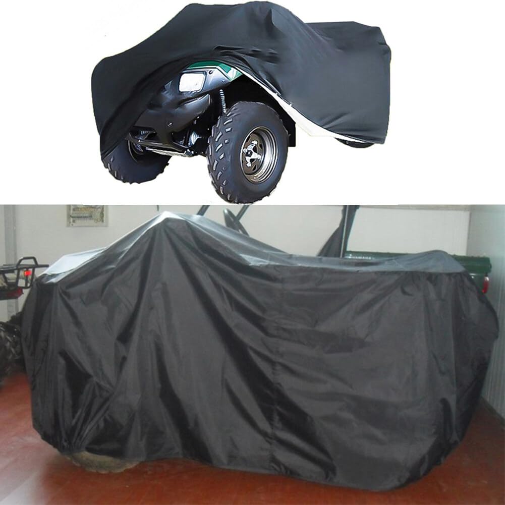 ATV Cover Waterproof Heavy Duty Windproof Quad Cover All Weather Protection 4 Wheeler Cover 256cmx110cmx120cm
