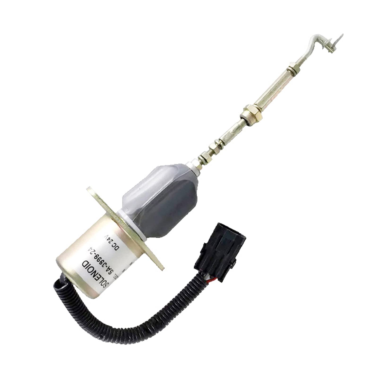 SA-3999-24 Elettrovalvola 24V - SINOCMP Solenoide di Arresto per Cummins Engine, 3 Mesi di Garanzia