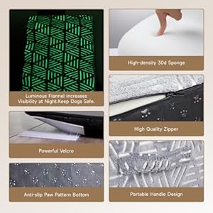   Dog-Stairs-for-High-Bed-24-Inches-Tall-5-Steps-Dogs-Stairs-for-Bed-Pet-Stairs-for-Small-Old-Dogs-to-Couch-Sofa-Dog-Ramp-Ladder-with-Non-Slip-Bottom-with-Glow-Fabric