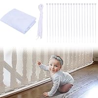Child Safety Net,Balcony Safety Netting,Stairs Protective Netting,Stairway Railing Fence Mesh Protection Net,for Stairs,Railings,Balconies
