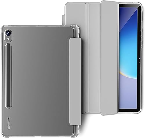 Daurota Funda híbrida delgada para Samsung Galaxy Tab S9 11 pulgadasS9 FE 10.9 pulgadas, con soporte triple Smart Cover y protección contra caídas