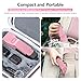 AMAZEAR Gimbal Screen Protective Cover for DJI Osmo Pocket 3 Accessories, Lens Cap Hard Case for Xtra Muse Gimbal Vlog Camera with Soft Lining, Compact Design, Quick Open/Close, Pink