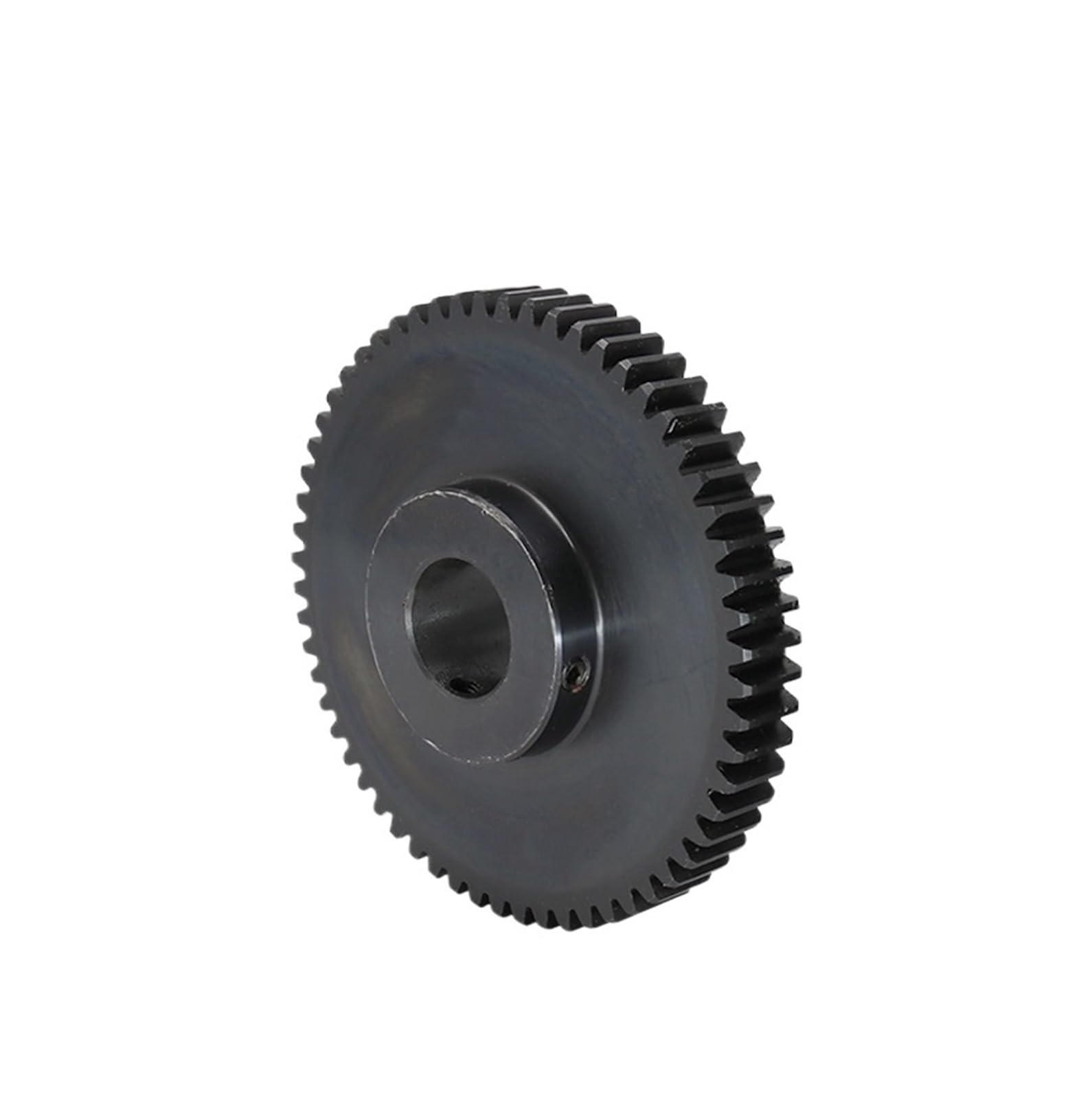 Bevel Gear Pinion Hardware Mechanical Cylindrical Gear 1.5M-80T Bore 10/12/15/16/17/19/20/25mm Teeth Thickness 12mm Blackening Carbon Steel Worm Gear for Electric Motor(15mm)