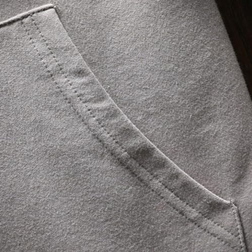 Pull à capuche homme coupe décontractée sweat léger mi-saison confortable