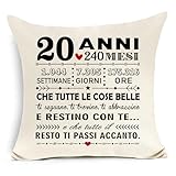 Photo Gallery awyuan 20° compleanno copricuscino per adolescenti amico figlia sorella fratello fidanzato cugino compagni di classe 20° compleanno regalo ispirativo Photo Gallery awyuan 20° compleanno copricuscino per adolescenti amico figlia sorella fratello fidanzato cugino compagni di classe 20° compleanno regalo ispirativo