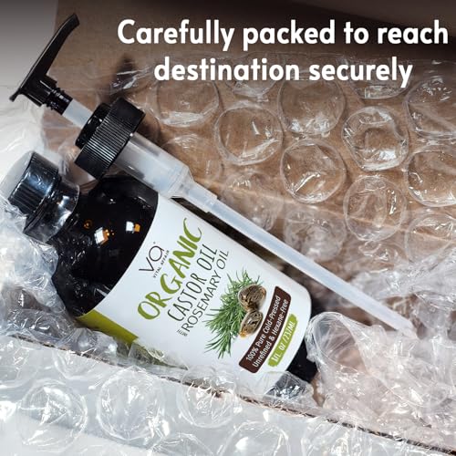 VITAL AFFAIR Organic Castor Oil with Rosemary – 8 oz — view 8