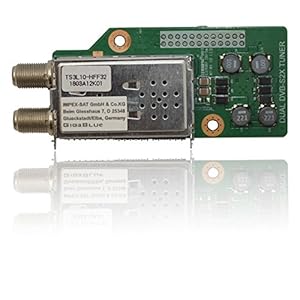 GigaBlue Dual DVB-S2X Tuner, zilver