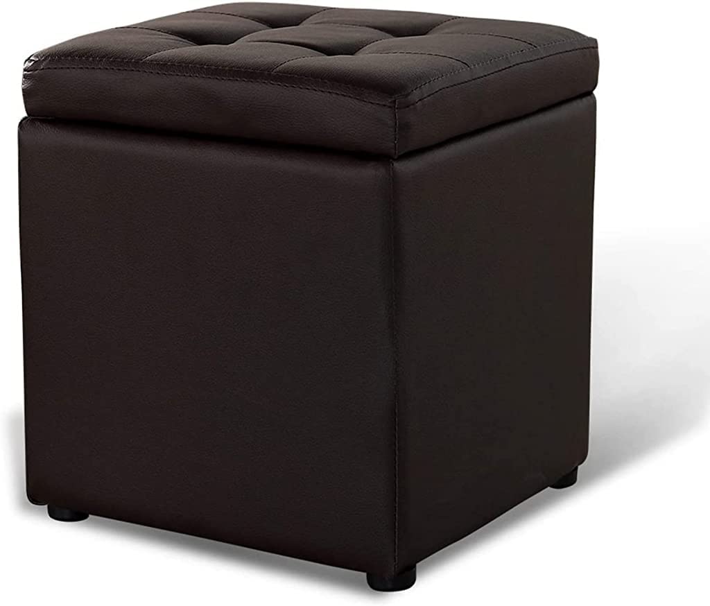 Coffre à jouets et repose-pieds pliable gain de place pour petits salons