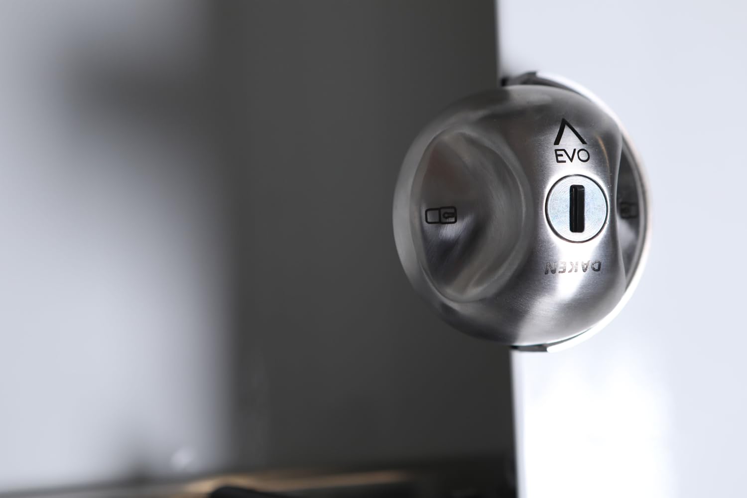 DAKEN Saturn Evo Doppio Serrature per Veicoli Commerciali per Impieghi Gravosi Blocco Manuale Acciaio Inox Set di 2
