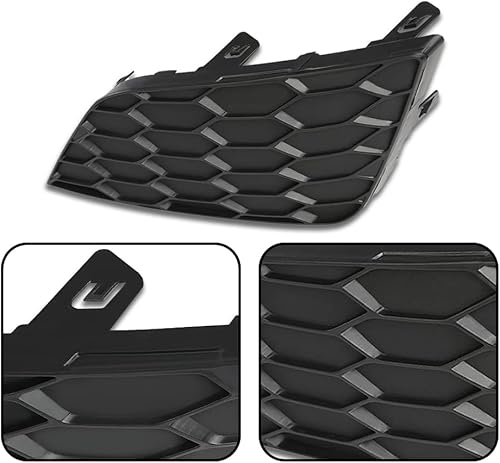 Miniatura 6 de G-PLUS Cubiertas de luz antiniebla, bisel de rejilla, compatible con Nissan Sentra 2016 2017 2018 2019, accesorios para lámpara antiniebla, cubierta