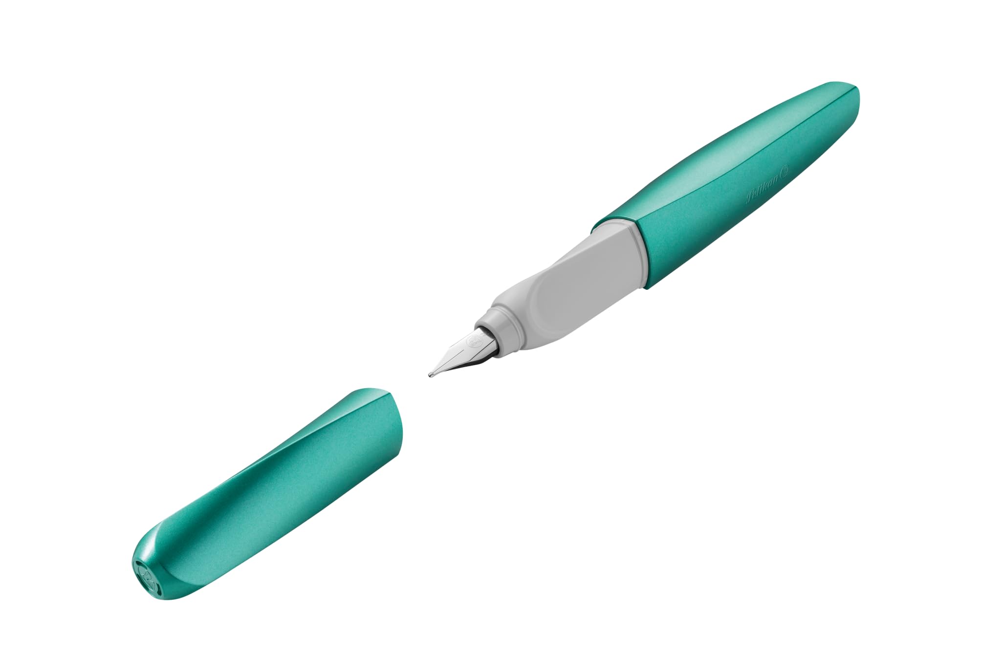 Pelikan Twist Cold Alaska M Fountain Pen for Right and Left-Handed Users