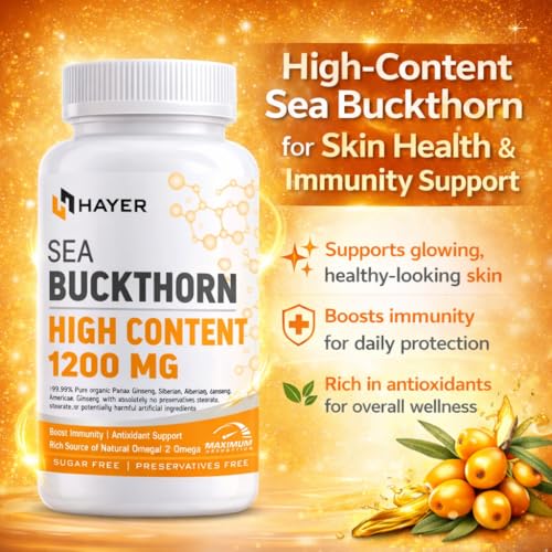Image of Hayer Sea Buckthorn Seabuckthorn 60 Tablets