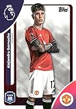2025-26 TOPPS PREMIER LEAGUE #210 ALEJANDRO GARNACHO MANCHESTER UNITED SOCCER OFFICIAL TRADING CARD OF SOCCER