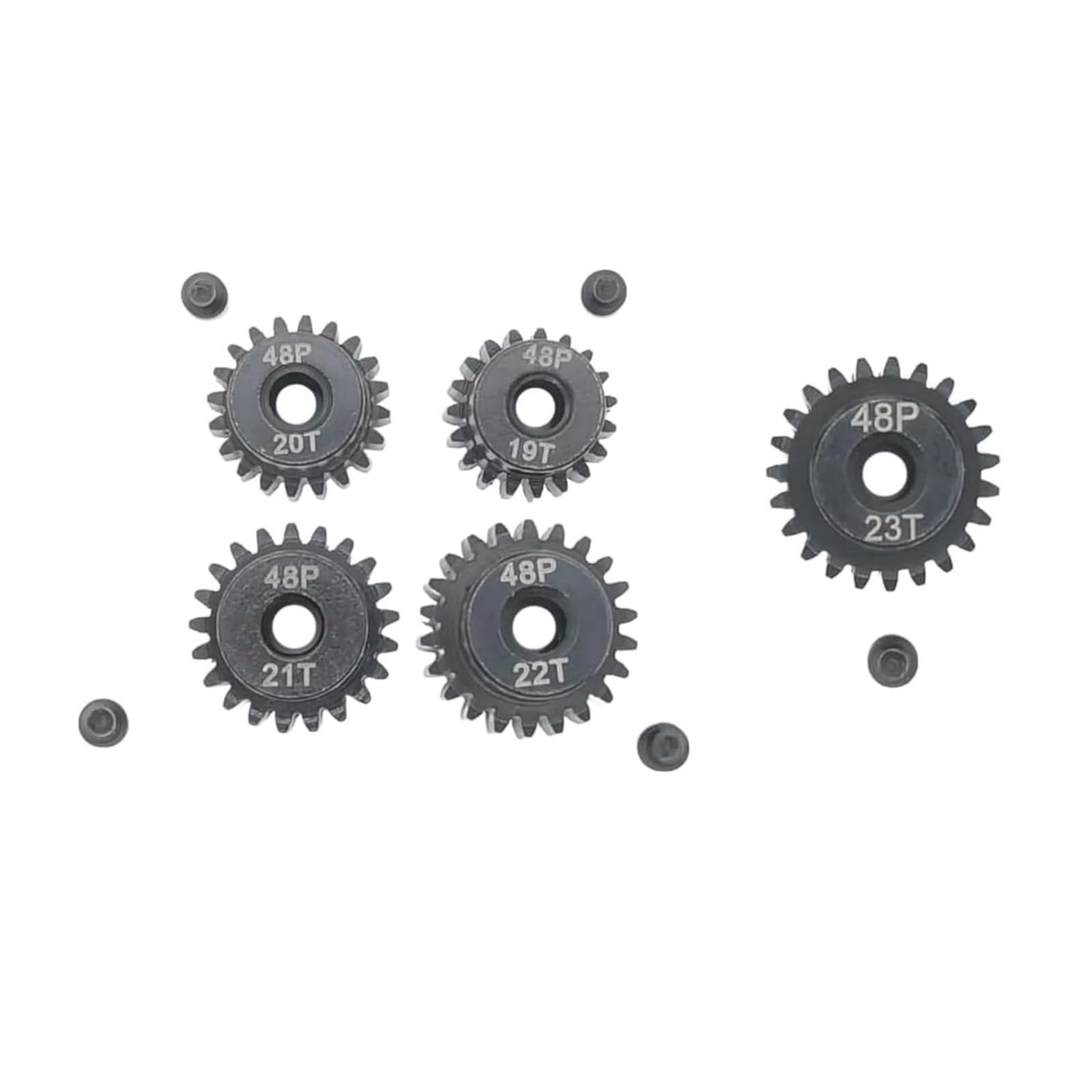 MGMバカラシューター Amazon.com: ADORLY 48P 3mm Rc Pinion Gear Set 19T 20T 21T 22T 23T