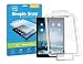 Simple Snap® Tempered Glass Screen Protector for Apple iPad Air 1 & 2 High Definition (HD) Oleophobic - Maximum Clarity and Touchscreen Accuracy with Lifetime Warranty