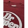 Tee-Luv-Mens-Dr-Pepper-Oval-Logo-Shirt Tee Luv Men's Dr Pepper Oval Logo Shirt