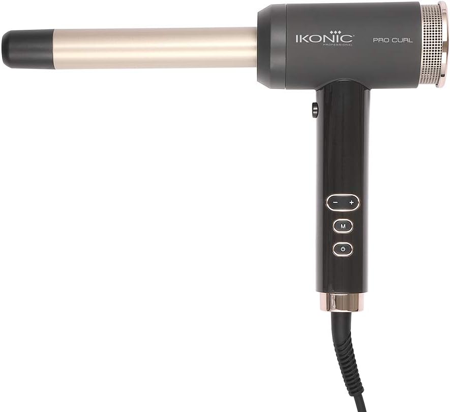 - IKONIC Pro curl- Hair Curler, Black