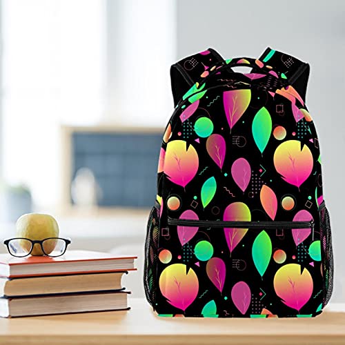 Mochila para portátil urbana con diseño de flores ideal para el campus y uso diario 6