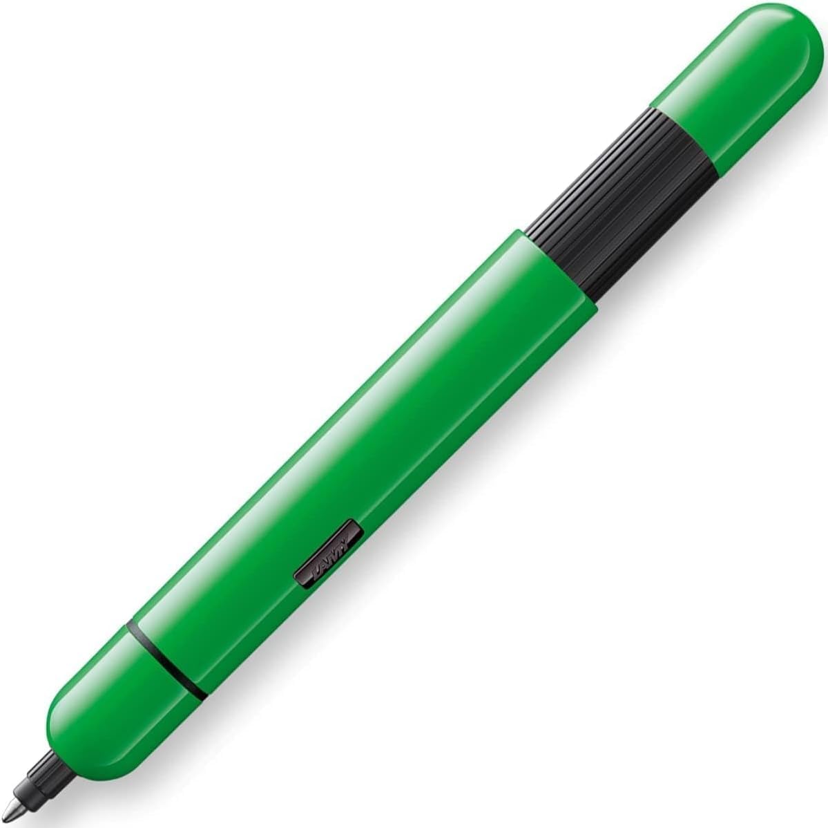 Lamy 1233291 pico 288 Ballpoint Pen – Innovative Metal Ballpoint Pen in Neon Green with Refined Push Mechanism – With Compact Lead – Line Width M