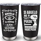 abuelo gifts in spanish, regalos para abuelo, el mejor abuelo del mundo, abuelo regali di natale, abuelo regali da nipoti, regalo para abuelo dia del padre, best abuelo gifts tumbler 590 ml