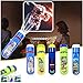 PHLPS 5pcs Toys for Kids Torch Proyector, Linterna Luminosa Juguete, Proyector de escena para niños, Gran regalo de juguete educativo para niños Chicas, Aprendizaje de la hora de acostarse Diversión d