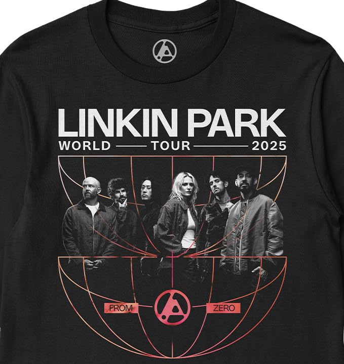 Linkin Park Unisex-Adult Official Merch from Zero Globe Long Sleeve Tee2
