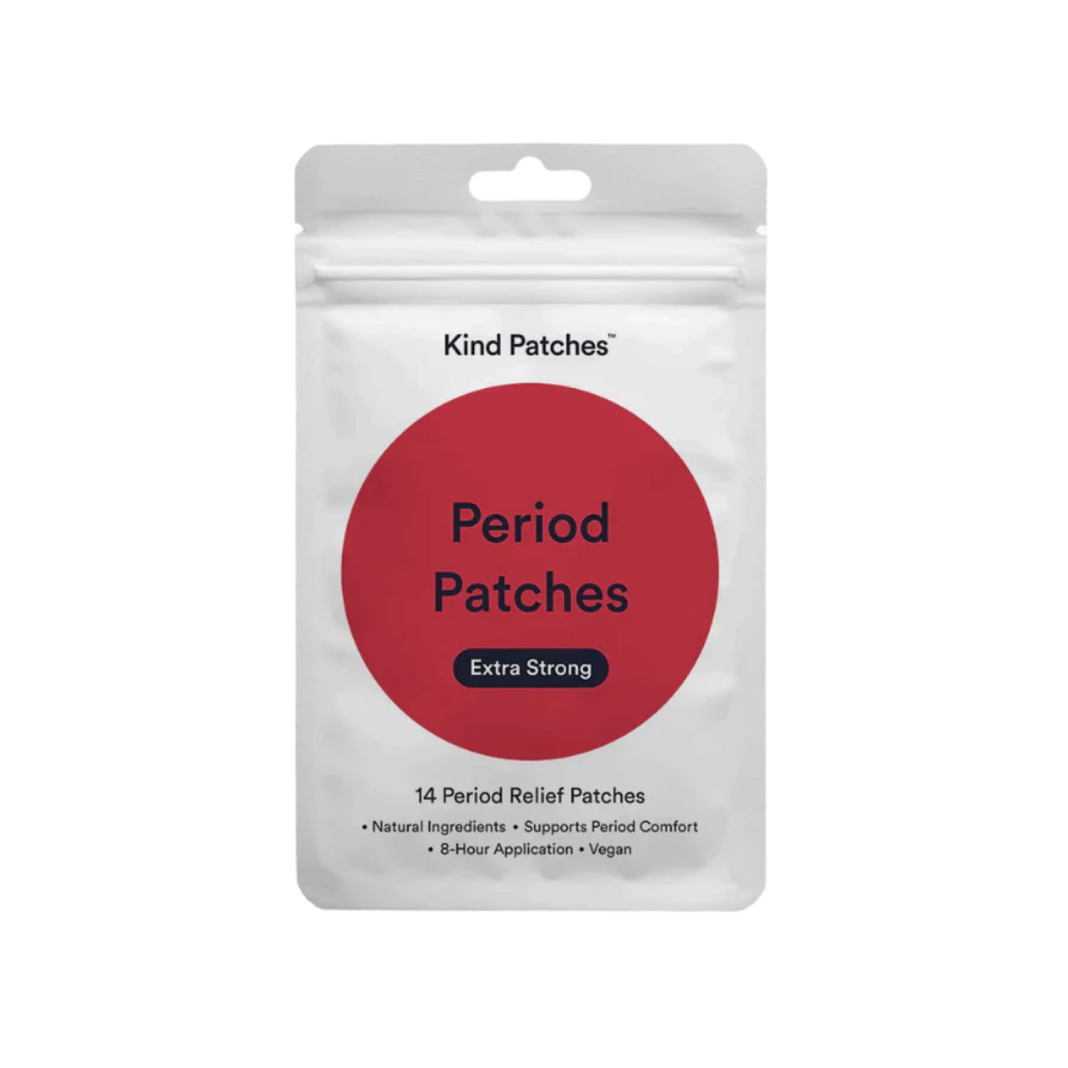 Kind Patches Extra Strong Period Patches for Symptoms Relief 14 Patches