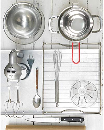 image for Sysmie Stainless Steel Double Boiler Pot with Heat Resistant Handle fo