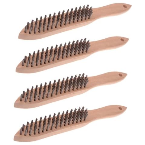 Toolzone 4 Row Engineers Wire Brush Set Cover
