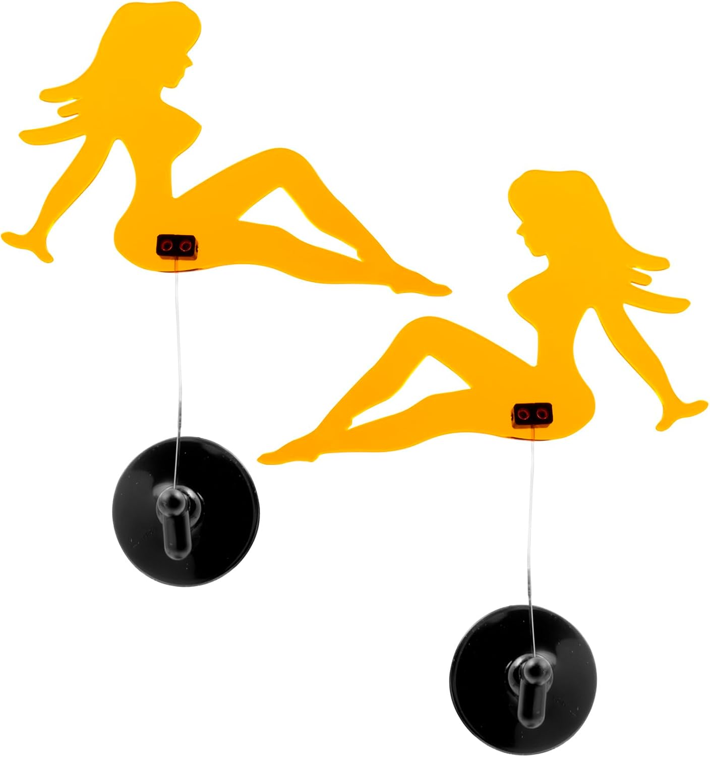 GG Grand General 93331 Amber Waving Lady with Suction Cup