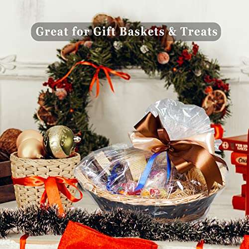 Yotelab Cellophane Wrap Roll,Cellophane Roll,31.5In X 100Ft Clear Plastic Wrapping Paper To Wrap Gift Baskets #TOP3