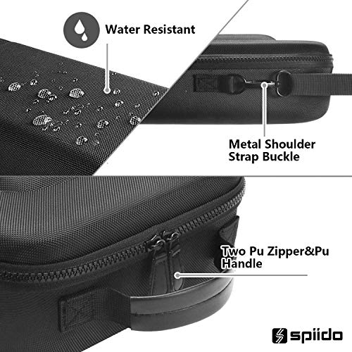 Spiido [2023 Upgrade] Hard Travel Case For Oculus Quest 2 /Oculus Quest Vr Gaming Headset And Controllers Accessories Waterproof Shockproof Carrying Case (Black) #TOP4
