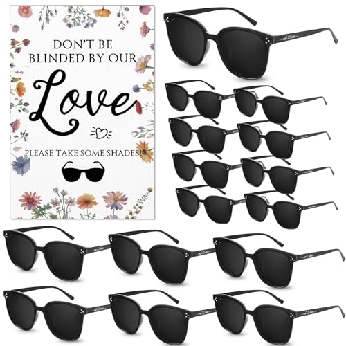 Kanayu 50 Pair 50/100 Pcs Wedding Sunglasses Favors for Guest, Wildflower