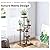 VonDream 3 Tier Plant Stand Indoor, Tiered Plant Stands for Indoor Plants Multiple, Corner Flower Stand for Living Room, Multi-Layer Vintage Design Plant Shelf
