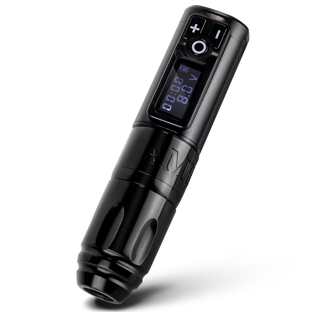 Ambition Uncia Wireless Tattoo Machine with Coreless Japan Motor - Rotary Tattoo Battery Pen Wireles