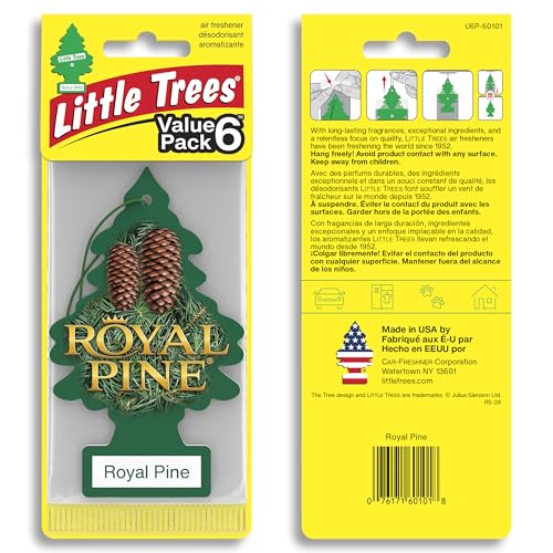 Image of Little Trees Royal Pine Air Freshener, (Pack of 24)