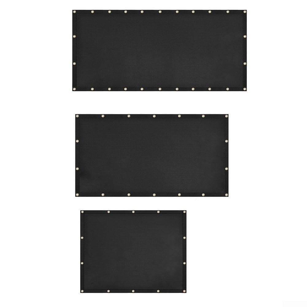 Feuerfester Hitzeschutz für Grills, schützt Ihr Deck mit müheloser Wartung, Grillmatte (91,5 x 183 cm)