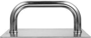 YARNOW Presse à burger rectangulaire en acier inoxydable - 19,5 x 14 x 8,5 cm