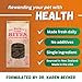 Dr. Becker's Lamb Bites | 100% Pure Meat Protein | Grain Free Liver Training Treats for Dogs & Cats, 5 oz